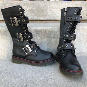 SOLD Demonia 3 buckle boots